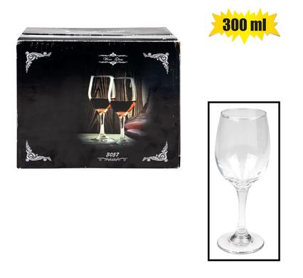 Wine glass stemware red 330ml - Six Pack