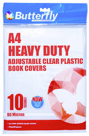 Heavy Duty Book Covers x 10 Pack